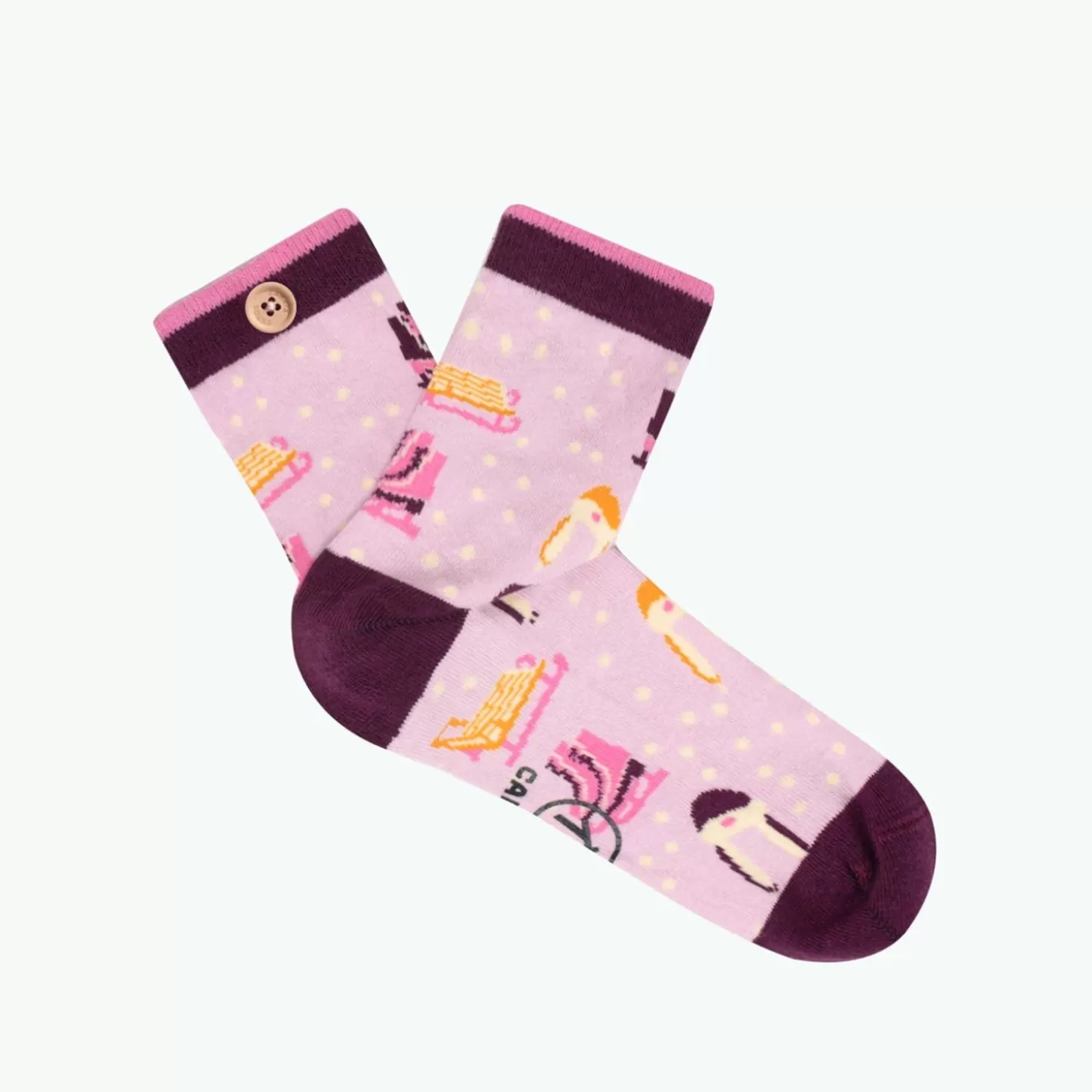 Cabaïa Angele & Alexandre< Chaussettes 36/41