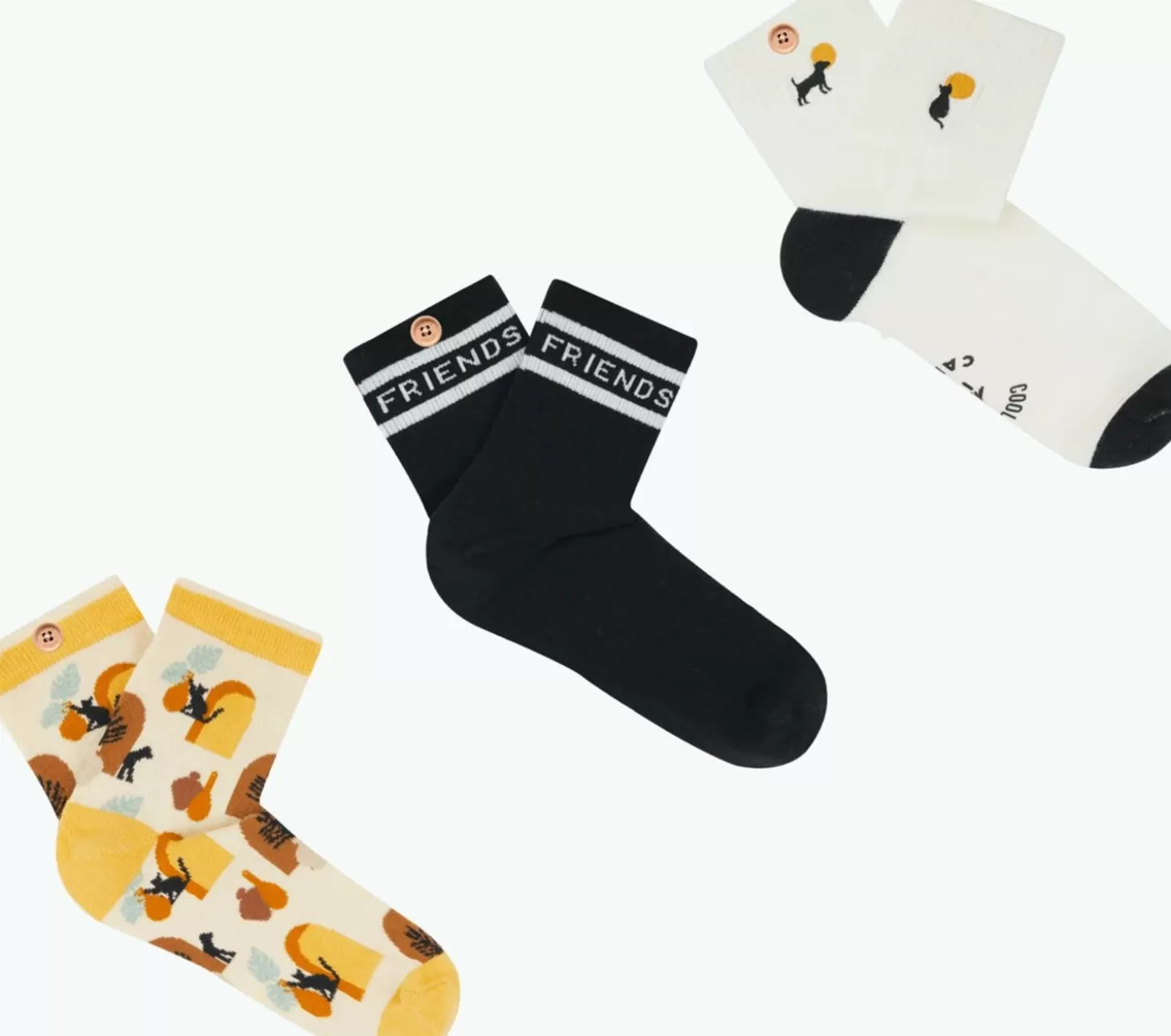 Cabaïa Friends Furever< Chaussettes 36/41