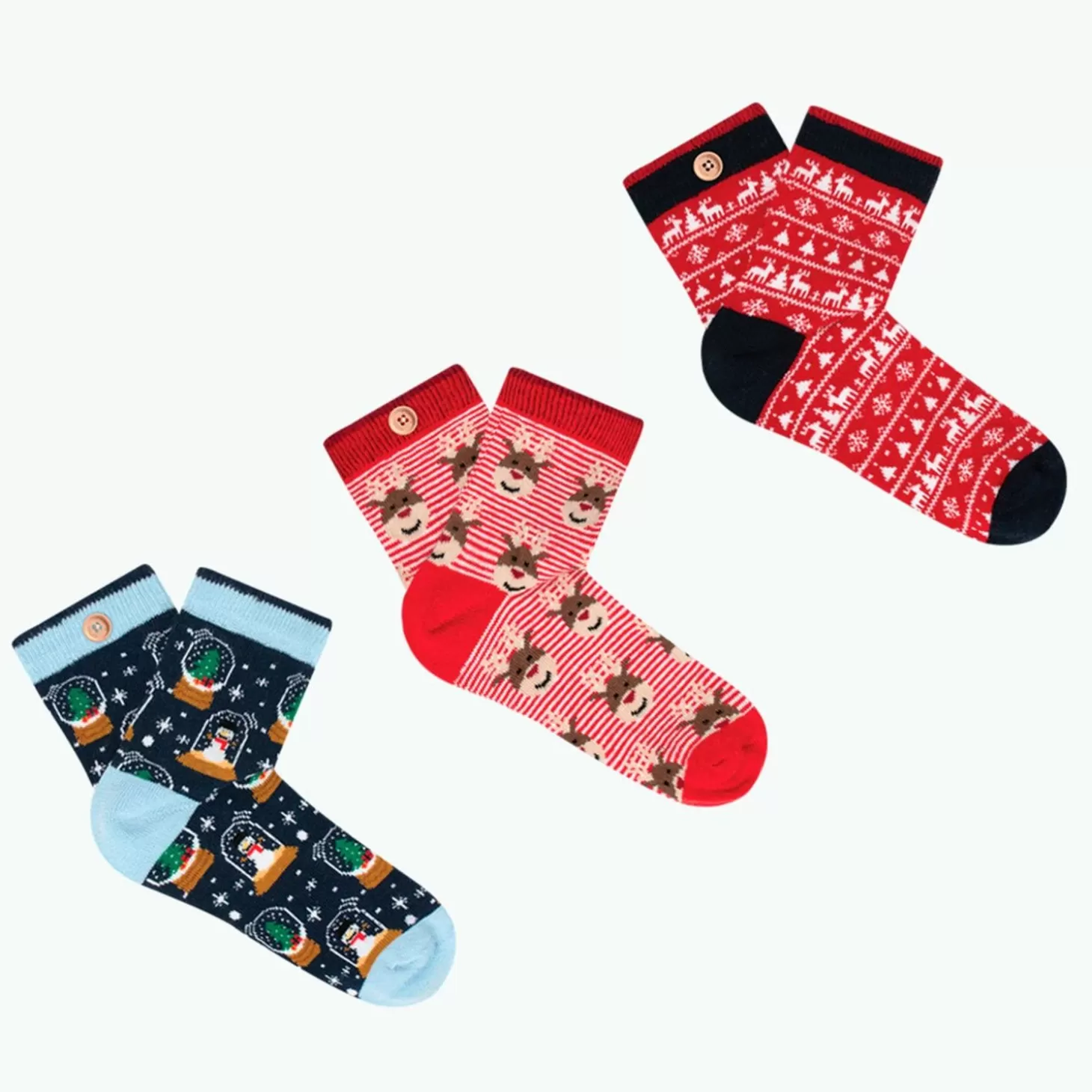 Cabaïa Let It Snow< Chaussettes 25/30 Et 31/35